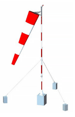 7.40m Windsock Mast