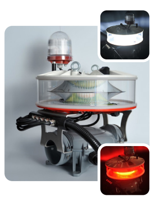 Medium Intensity LED LMIAB Type A&B – White Flash and Red Flash